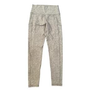 Aerie Offline heathered brown the Hugger leggings size S